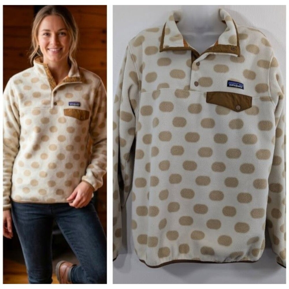 Patagonia Synchilla Womens Large Snap Pullover Streetwear Fall Pick Cozy Comfort